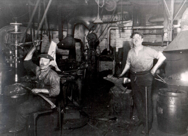 Arcand Sales Balcksmith Shop - circa 1918